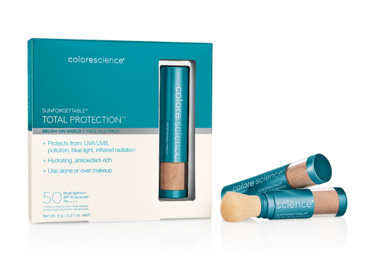 Sunforgettable® Total Protection™ Brush-on Shield SPF 50 Medium Multipack