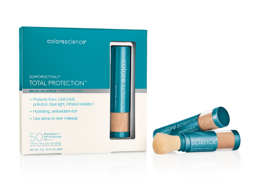 Sunforgettable® Total Protection™ Brush-on Shield SPF 50 Tan Multipack